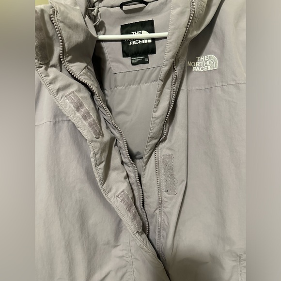 North face light lavender winter parka